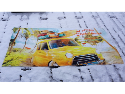 Handdoek 100 x 50 cm met eigen full colour ontwerp